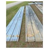 17 sheets of 30' roof metal 4 rib 36'