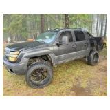 02 Chevy Avalanch - Bill of Sale only - no title