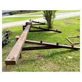 20' x 7' frame for 3 pt hitch section harrow