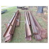 12 pcs C purlin mostly 20' long