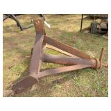 3 pt hitch frame for tilt blade