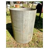 stainless steel pipe 20' L x 14' Dia.