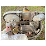 tub of scrap electric tools