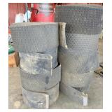 9 rolls of rubber belting from older JD baler - 7'