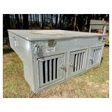 Dog box 58x60x28, 46' inside fenders,3 doors&vent