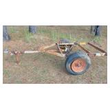 trailer frame 54 x 48 bed - 120' overall - 2' bal