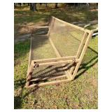 `6 & 1/2 ft metal porch swing