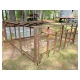 10 x 10 calf feeder pen