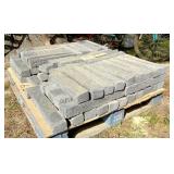 40 pcs (+ broken ones) styrocrete blocks 17x3x2.5