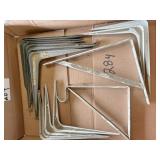 box of shelf brackets