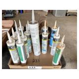 16 tubes of calk