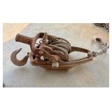 2 ton cable hoist w double line