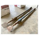 2 air chisels 4 ft long