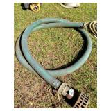 20' suction hose w strainer  & 3.5' connector