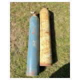 2 lg oxy bottles-no paperwork,unknown cond
