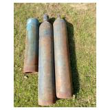 2 oxy, 1 accet bottles-no paperwork,unknown cond