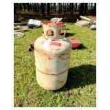 empty propane cylinder