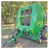 2000  John Deere 460M multiple size round baler