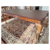 Dining table, cut-to-fit cover pad, 84" Lx42x29 H