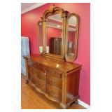 Lexington dresser base & mirror 70x20x91 H