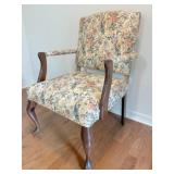Akin Industries cloth covered chair
