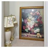 picture & 2) lamps