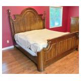 King sz bed frame only,Matt & bx spr not included