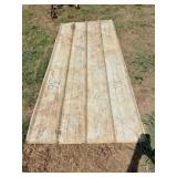 10)shts 7ft x38" unused 5-rib roof metal -no holes
