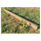 railroad iron: 9 ft x 2-3/4" x 5" H