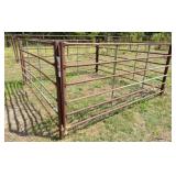 4) 10 ft x 58" panels - 3 w 1 rusted foot each