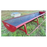 10 ft metal frame plastic bottom feed trough