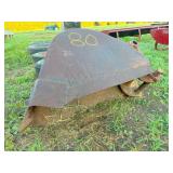 backhoe bucket 7" inside hitch 11 & 13 pin centers