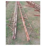 3) 29 ft x 16" steel trusses