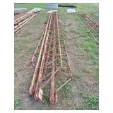 4) 29 ft x 16" steel trusses