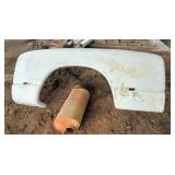 R rear fender & muffler-05 Dodge 1 ton dually