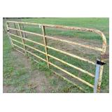 14ft x 52" HD steel gate -all good solid condition