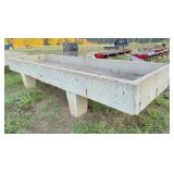 10ft x 4 ft concrete feed trough - excellent cond