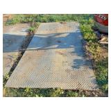 tread metal plate 98" x 54.5" 1/4 or 5/16" thick