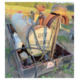 Good diesel tank on skids in safety leak tray