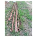 4) 29 ft x 16" steel trusses