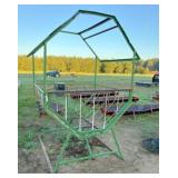 5 x 5 round bale rack