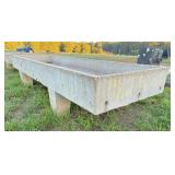 10ft x 4 ft concrete feed trough - excellent cond