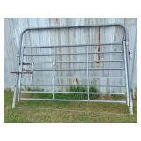 10 ft x 7 ft H HD working pen gate in frame