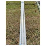 3) joints aluminum electrical conduit 2" x 10