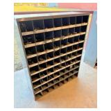 bin and contents: SAE bolts