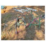 expand door, rolling stand, materials storage tree