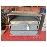 parts asst trays , racks & contents