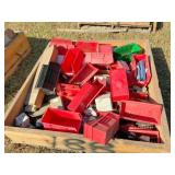 sprockets, gears, shafts, parts drawers