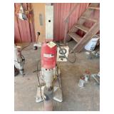 concrete drill (motor runs) requires adapter to