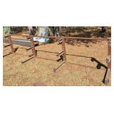 metal storage rack 16